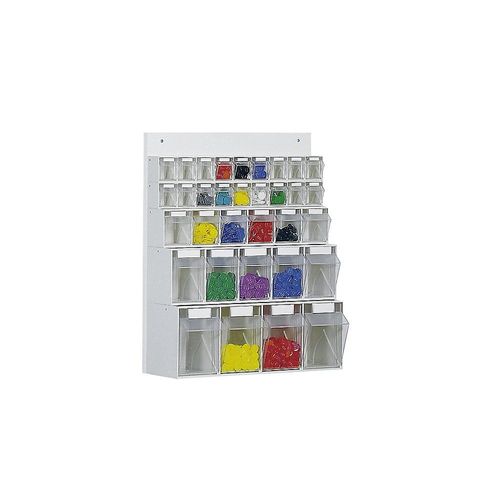 4009292857725 - Klappkasten-Kombination aus Polystyrol HxBxT 685 x 600 x 185 mm 33 Kästen ab 10 Stk kaiserkraft