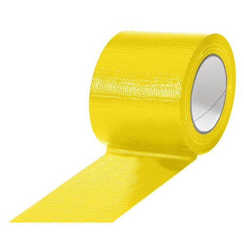 4260270820371 - Gewebeband in verschiedenen Farben VE 12 Rollen gelb Bandbreite 75 mm ratioform