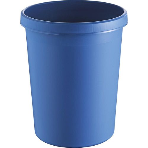 4012086051254 - helit Papierkorb aus Polyethylen Volumen 45 l VE 2 Stk HxØ 480 x 390 mm blau 4012086051254 - helit Papierkorb aus Polyethylen Volumen 45 l VE 2 Stk HxØ 480 x 390 mm blau