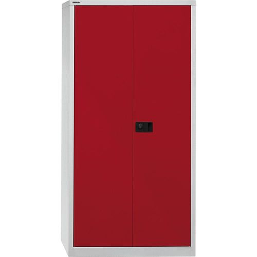 5020073829600 - Garderobenschrank Universal E782AAG506 Stahl abschließbar 5 OH 914 x 195 x 40 cm rot lichtgrau 5020073829600 Bisley