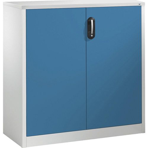 4064615321185 - ACURADO Akten-Sideboard 3 Ordnerhöhen HxBxT 1200 x 1200 x 400 mm lichtgrau lichtblau 4064615321185 - ACURADO Akten-Sideboard 3 Ordnerhöhen HxBxT 1200 x 1200 x 400 mm lichtgrau lichtblau