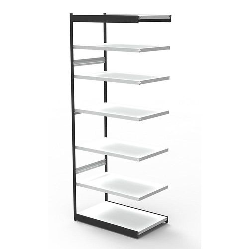 4044917038202 - Büro-Regalsystem ohne Rückwand Regalhöhe 2600 mm Anbauregal Breite x Tiefe 750 x 500 mm kaiserkraft 4044917038202 - Büro-Regalsystem ohne Rückwand Regalhöhe 2600 mm Anbauregal Breite x Tiefe 750 x 500 mm kaiserkraft