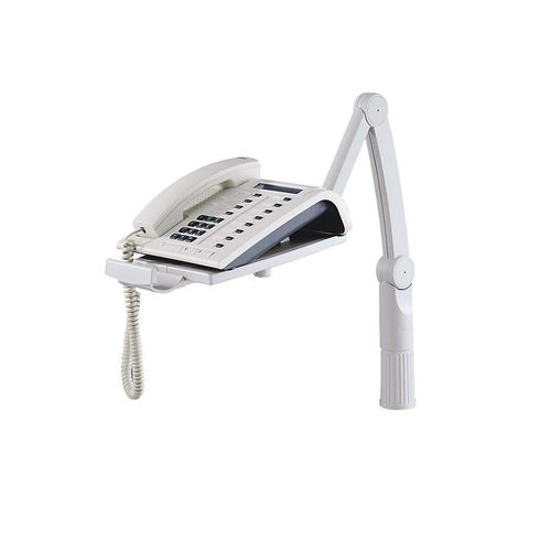 4011028008912 - Mm_unverified_brand - Telefonschwenkarm tsa 5020 185 x 26 cm (b x h) Universalzwinge 3kg Kunststoff Metall lichtgrau