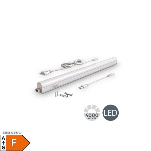 4057722003303 - Bklicht - Unterbauleuchte led 230V 8W Lichtleiste Küche Lampe Beleuchtung Schrank Leuchte - 20 4057722003303 - Bklicht - Unterbauleuchte led 230V 8W Lichtleiste Küche Lampe Beleuchtung Schrank Leuchte - 20