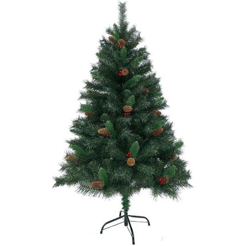 4250815320244 - künstlicher Weihnachtsbaum Deko Tannenbaum Kunstbaum Christmas PVC 150 cm