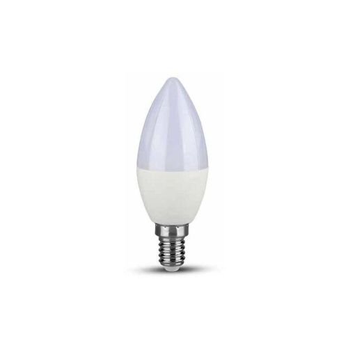 3800157655095 - Vtac - v-tac VT-293D 55W led Lampe bulb chip led Samsung Kerze E14 warmweiß 3000K dimmbar - sku 20045 - Weiß