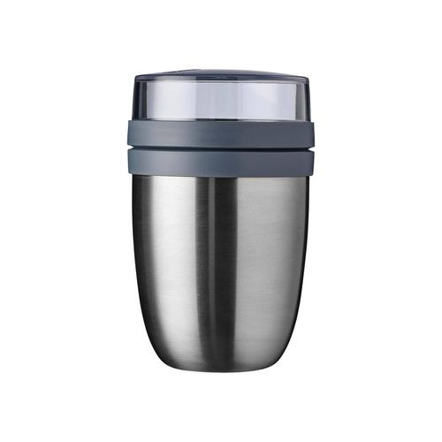 8711269988085 - 500+200ml Foodcontainer + Lunchboxen Thermo-Lunchpot Ellipse Edelstahl grau 500+200ml 107647046800 8711269988085