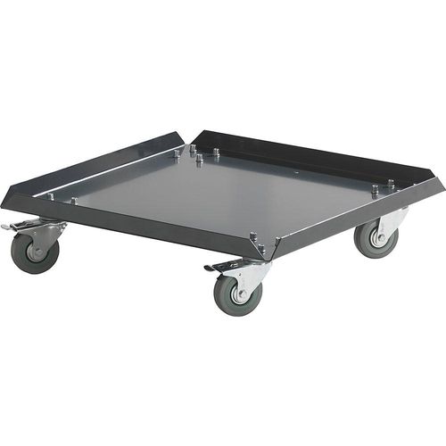 8697653670692 - eurokraft pro Rolluntersatz aus Stahlblech grau 4 Lenkrollen 2 mit Feststellern 8697653670692 - eurokraft pro Rolluntersatz aus Stahlblech grau 4 Lenkrollen 2 mit Feststellern