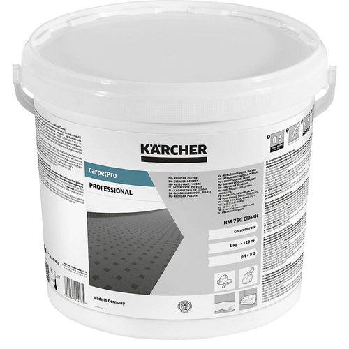 4002667014235 - CARPETPRO Teppichreiniger RM 760 Pulver Inhalt 10 kg materialschonend Kärcher 4002667014235 - CARPETPRO Teppichreiniger RM 760 Pulver Inhalt 10 kg materialschonend Kärcher