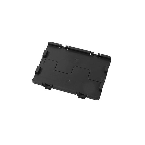 4031022044457 - Klappdeckel inklusive Scharniere VE 4 Stück LxB 600 x 400 mm schwarz kaiserkraft