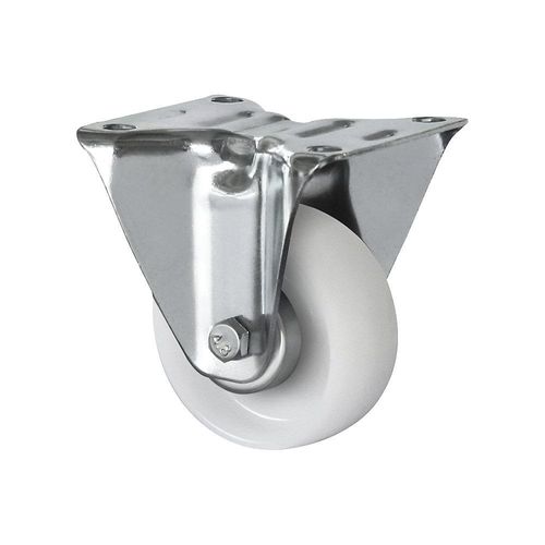 4260475218706 - Polyamid-Reifen weiß Rad-Ø x Breite 80 x 34 mm Montageplatte ab 2 Stk Bockrollen eurokraft basic 4260475218706 - Polyamid-Reifen weiß Rad-Ø x Breite 80 x 34 mm Montageplatte ab 2 Stk Bockrollen eurokraft basic