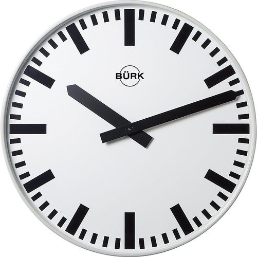 4030275000043 - Wanduhr Ø 500 mm Quarzuhrwerk mit Balken kaiserkraft 4030275000043 - Wanduhr Ø 500 mm Quarzuhrwerk mit Balken kaiserkraft