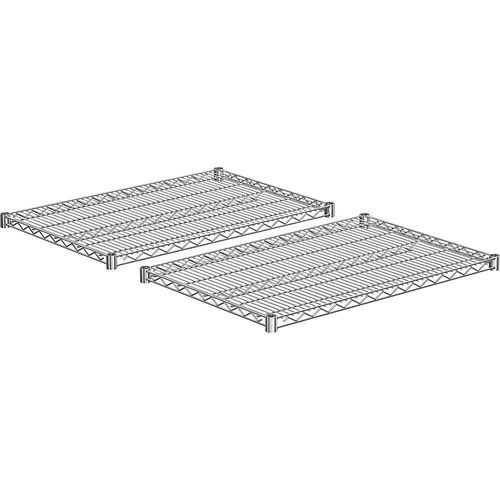 4260285071225 - Fachboden für Stahldraht-Gitterregal verchromt Fachlast 250 kg Breite 910 mm Tiefe 610 mm VE 2 Stk