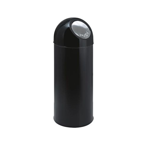 8713631023486 - Push Mülleimer Stahl Volumen 55 l verzinkter Innenbehälter schwarz 8713631023486 - Push Mülleimer Stahl Volumen 55 l verzinkter Innenbehälter schwarz
