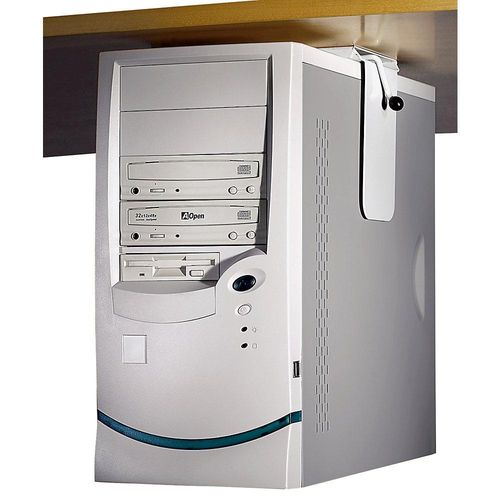 5708950120292 - CPU-Halter zur Untermontage an Tischplatte Belastung max 40 kg lichtgrau RAL 7035 5708950120292 - CPU-Halter zur Untermontage an Tischplatte Belastung max 40 kg lichtgrau RAL 7035