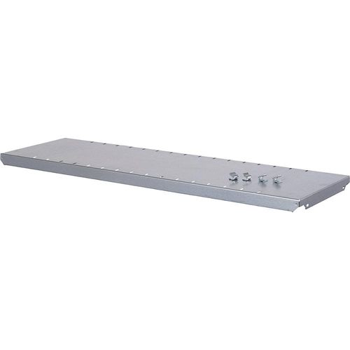 4250621501271 - Fachboden für Regal mit farbigen Regalkästen verzinkt Breite x Tiefe 1000 x 300 mm STEMO