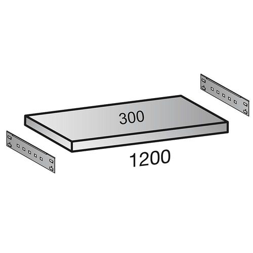 4260035210904 - Zusatzboden für Archiv-Steckregal Tiefe 300 mm Breite 1200 mm 4260035210904 - Zusatzboden für Archiv-Steckregal Tiefe 300 mm Breite 1200 mm