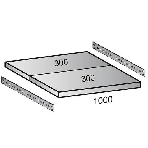4260035210928 - Zusatzboden für Archiv-Steckregal Tiefe 600 mm Breite 1000 mm 4260035210928 - Zusatzboden für Archiv-Steckregal Tiefe 600 mm Breite 1000 mm