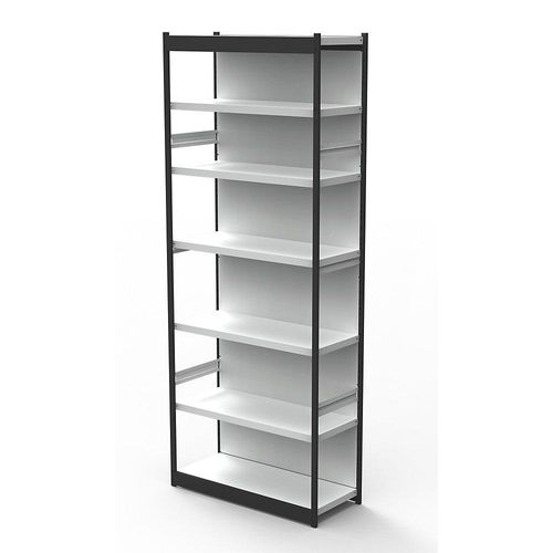4044917044401 - Büro-Regalsystem mit Rückwand Regalhöhe 2600 mm Grundregal Breite x Tiefe 750 x 300 mm kaiserkraft 4044917044401 - Büro-Regalsystem mit Rückwand Regalhöhe 2600 mm Grundregal Breite x Tiefe 750 x 300 mm kaiserkraft