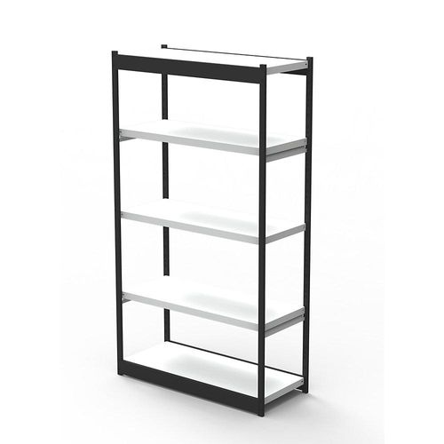 4044917034006 - Büro-Regalsystem ohne Rückwand Regalhöhe 1900 mm Grundregal Breite x Tiefe 750 x 300 mm kaiserkraft
