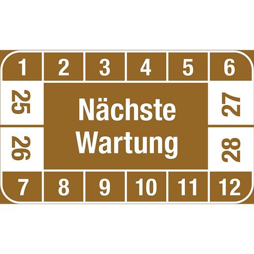 4061466088274 - Kaiserkraft - 584297 Nächste Wartung LxH 40 x 25 mm ve 10 4061466088274 - Kaiserkraft - 584297 Nächste Wartung LxH 40 x 25 mm ve 10