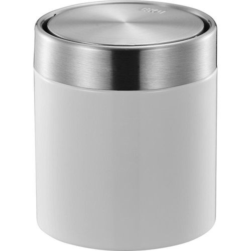 8713631190881 - EKO Tischabfallbehälter Stahl Volumen 05 l BxHxT 128 x 155 x 128 mm weiß 8713631190881 - EKO Tischabfallbehälter Stahl Volumen 05 l BxHxT 128 x 155 x 128 mm weiß