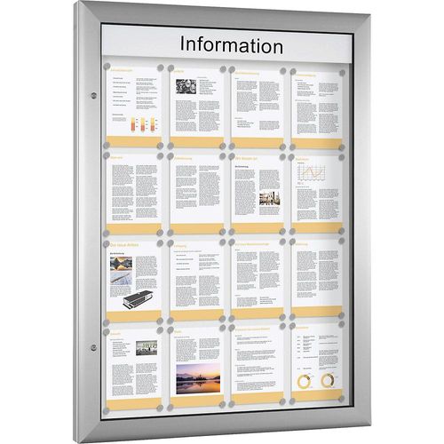 4260256790131 - Schaar - Softline-Schaukasten BxTxH 1025x80x1380 mm din A0 hoch Aluprofile ESG-Glas Rückwand weiß inkl 10 Magnete + 1 Einstecktasche 4260256790131 - Schaar - Softline-Schaukasten BxTxH 1025x80x1380 mm din A0 hoch Aluprofile ESG-Glas Rückwand weiß inkl 10 Magnete + 1 Einstecktasche