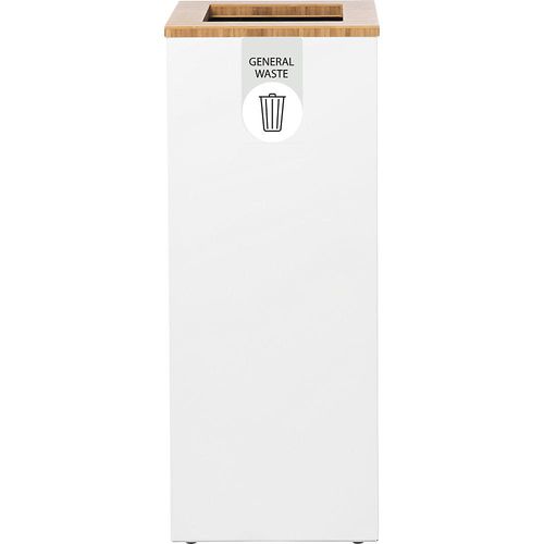 8719992730919 - Wertstoffsammler Lune Paxa 65 Liter weiß grau 8719992730919 - Wertstoffsammler Lune Paxa 65 Liter weiß grau