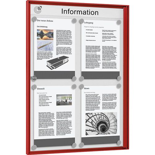 4260256792289 - 114168 Schaukasten für innen für Format 2 x 2 - Kaiserkraft 4260256792289 - 114168 Schaukasten für innen für Format 2 x 2 - Kaiserkraft