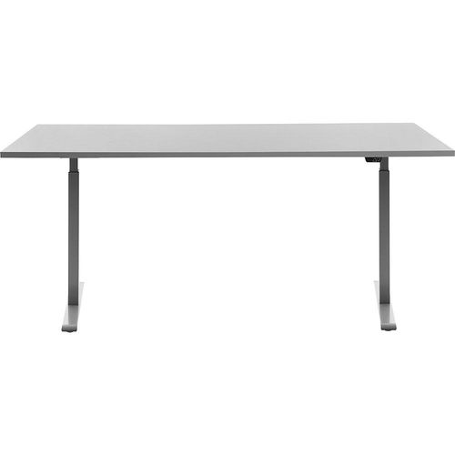 4014296873800 - Sitz-Steh-Schreibtisch E-Table TTS18080GG elektrisch höhenverstellbar 70-120cm (H) 180cmx80cm (BxT) rechteckig lichtgrau   L