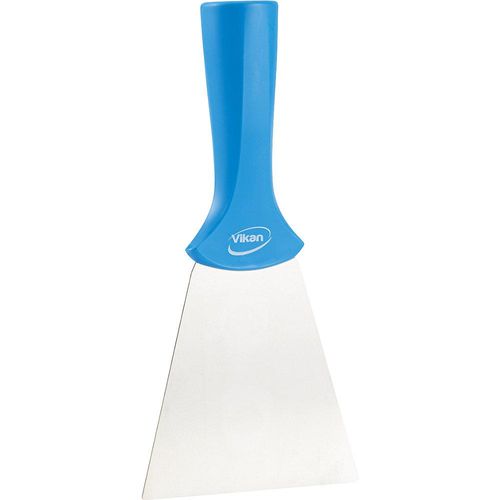 5705020401138 - Vikan Schaber Stielmodell mit Edelstahlblatt VE 10 Stk blau 5705020401138 - Vikan Schaber Stielmodell mit Edelstahlblatt VE 10 Stk blau