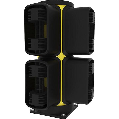4061753258939 - Axelent Rammschutz-Eckpoller X-Protect Höhe 610 mm zwei Anschlüsse untereinander 4061753258939 - Axelent Rammschutz-Eckpoller X-Protect Höhe 610 mm zwei Anschlüsse untereinander