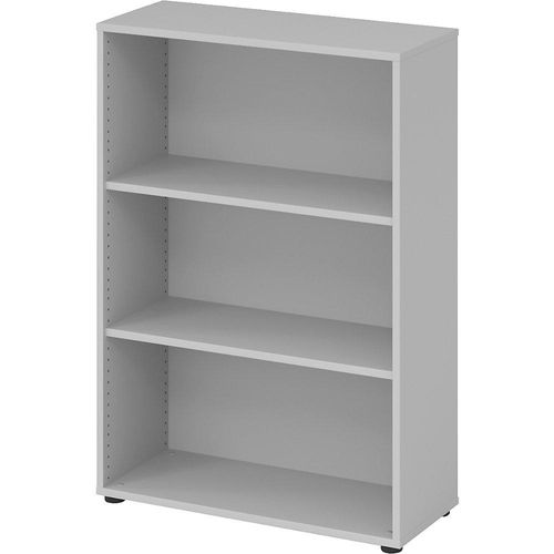 4032062000793 - Matrix Melaminharzbeschichtete Spanplatte Bücherregal 2 Fachböden 800 x 330 x 1144 mm Grau 4032062000793 - Matrix Melaminharzbeschichtete Spanplatte Bücherregal 2 Fachböden 800 x 330 x 1144 mm Grau