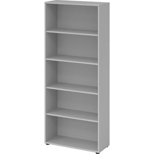 4032062000755 - Matrix Melaminharzbeschichtete Spanplatte Aktenschrank 4 Fachböden 800 x 330 x 1880 mm Grau 4032062000755 - Matrix Melaminharzbeschichtete Spanplatte Aktenschrank 4 Fachböden 800 x 330 x 1880 mm Grau