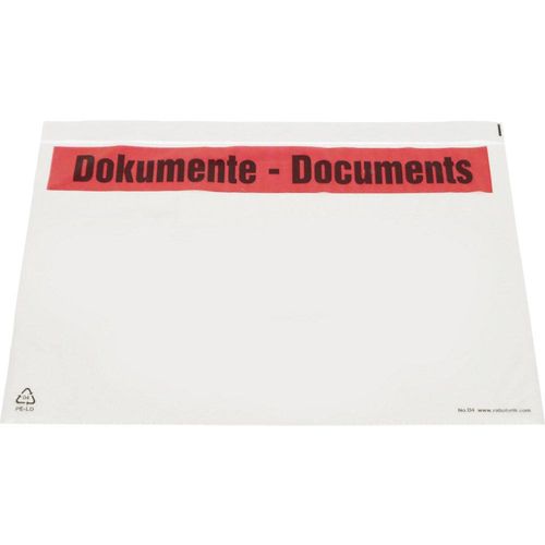 4251924704536 - Dokumententaschen Premium light Aufdruck Dokumente VE 250 Stk C4 ab 10 VE ratioform