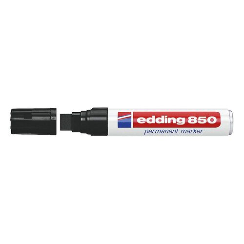 4251924705793 - Permanentmarker edding® 850 Strichstärke 5 - 16 mm VE 5 Stk schwarz ab 10 VE kaiserkraft