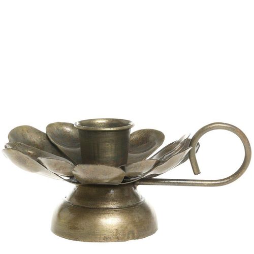5712750354627 - Chic Antique Kammerleuchter aus Eisen für Mini Stabkerzen Höhe 5 Länge 95 Breite 5 cm 5712750354627 - Chic Antique Kammerleuchter aus Eisen für Mini Stabkerzen Höhe 5 Länge 95 Breite 5 cm