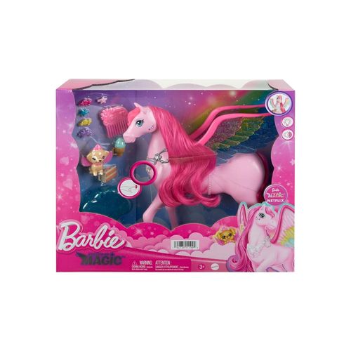 0194735111992 - A Touch Of Magic Pink Pegasus With Puppy Winged Horse Toys With Lights And Sounds