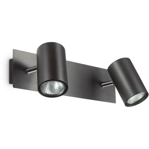 8021696156743 - Spot - 2 Licht Wand Licht Schwarz - Ideal Lux