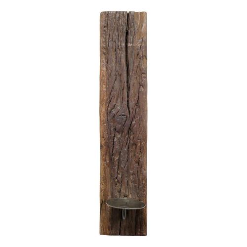 5712750356928 - Chic Antique Grimaud Wandkerzenhalter aus Holz Höhe 43 Länge 12 Breite 10 cm 5712750356928 - Chic Antique Grimaud Wandkerzenhalter aus Holz Höhe 43 Länge 12 Breite 10 cm