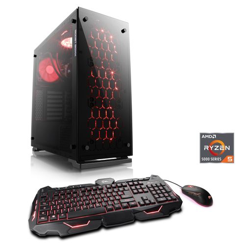 4061474172118 - CSL Gaming-PC HydroX V28324 Computer Gr Microsoft Windows 11 Home (64 Bit) 32 GB RAM 1000 GB SSD schwarz Gaming PCs