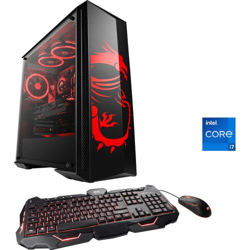 4061474158358 - CSL Gaming-PC Hydrox V27525 MSI Dragon Advanced Edition Computer Gr Microsoft Windows 11 Home (64 Bit) 16 GB RAM 1000 GB SSD schwarz Gaming PCs