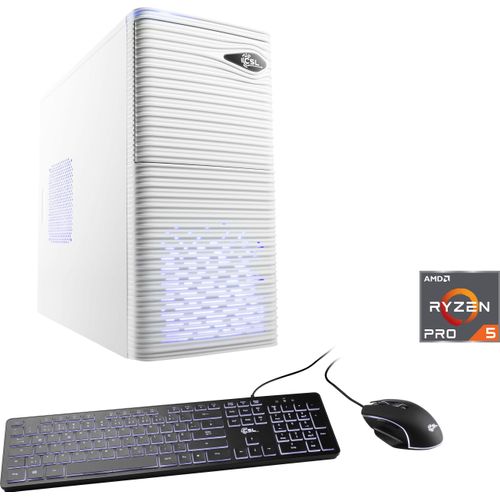 4061474160467 - CSL Gaming-PC Sprint V28812 Computer Gr Microsoft Windows 11 Home (64 Bit) 8 GB RAM 500 GB SSD weiß Gaming PCs