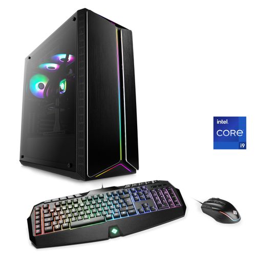 4061474190532 - CSL Gaming-PC Aqueon C99297 Extreme Edition Computer Gr Microsoft Windows 11 Home (64 Bit) 64 GB RAM 4000 GB SSD schwarz Gaming PCs