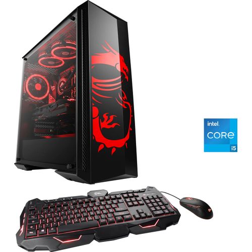 4061474158075 - CSL Gaming-PC Hydrox V25629 MSI Dragon Advanced Edition Computer Gr Microsoft Windows 11 Home (64 Bit) 16 GB RAM 500 GB SSD schwarz Gaming PCs