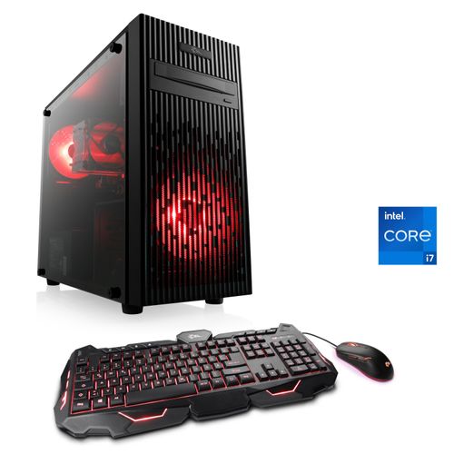 4061474183671 - CSL Gaming-PC Speed V27344 Computer Gr Microsoft Windows 11 Home (64 Bit) 32 GB RAM 2000 GB SSD schwarz Gaming PCs