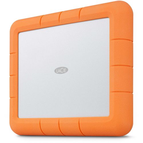 3660619406784 - LaCie Rugged RAID Shuttle 8 TB Externe Festplatte 89 cm (35 Zoll) USB 32 Gen 2 (USB 31) Silber Orange STHT8000800