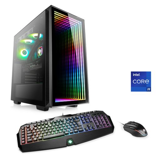 4061474188287 - CSL Gaming-PC Aqueon C99344 Extreme Edition Computer Gr Microsoft Windows 11 Home (64 Bit) 32 GB RAM 1000 GB SSD schwarz Gaming PCs