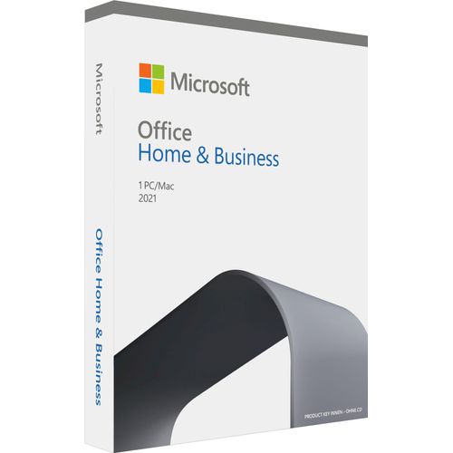 0889842853155 - MICROSOFT Officeprogramm Office Home & Business 2021 Software farblos (eh13 s s) PC-Software