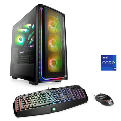 4061474192581 - CSL Gaming-PC Aqueon C99318 Extreme Edition Computer Gr Windows 11 Home64bit 64 GB RAM 2000 GB SSD schwarz Gaming PCs